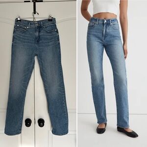 Madewell 90s Straight Jeans Enmore Wash Size 26 – 29” Inseam